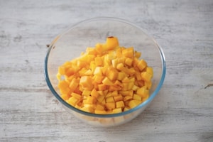 Preparazione Confettura di pesche - Fase 1