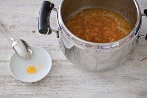 Preparazione Confettura di pesche - Fase 3