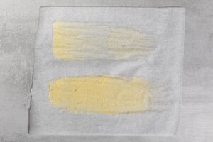 Preparazione Insalata di baccalà con chips di polenta - Fase 3