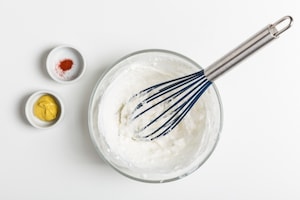 Preparazione Maionese senza uova - Fase 2