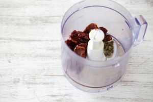 Preparazione Mini cheesecake di ricotta ai pomodorini secchi  - Fase 4