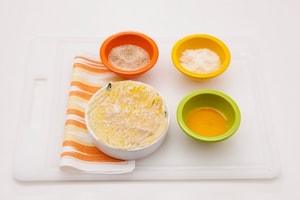 Preparazione Mini Parmentier di patate con ripieno fondente di zucchine e formaggino - Fase 2