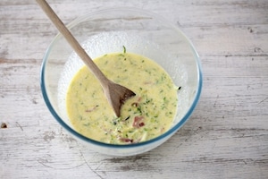 Preparazione Mini quiche alle zucchine e speck - Fase 4