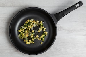 Preparazione Mini sartù zucchine e gamberetti - Fase 2
