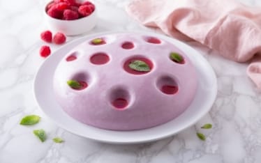Panna cotta ai mirtilli