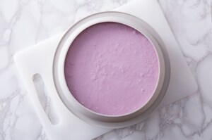 Preparazione Panna cotta ai mirtilli - Fase 2