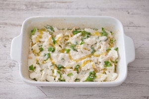 Preparazione Parmigiana bianca di zucchine - Fase 3