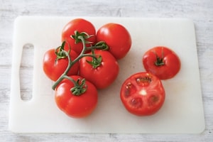 Preparazione Pomodori ripieni di riso - Fase 1