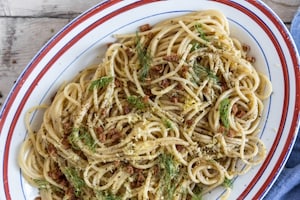 Preparazione Spaghetti con colatura di alici - Fase 3