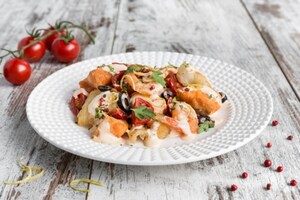 Preparazione Spezzatino di mare - Fase 3