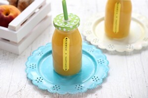 Preparazione Succo di pesca al profumo di zenzero - Fase 3