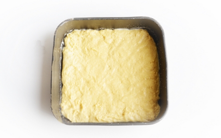 Preparazione Torta con pesche fresche - Fase 2 Preparazione Torta con pesche fresche - Fase 2