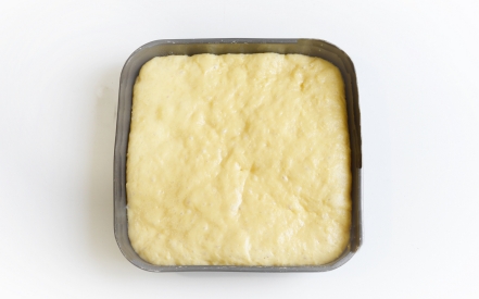 Preparazione Torta con pesche fresche - Fase 2 Preparazione Torta con pesche fresche - Fase 2