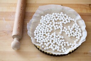 Preparazione Torta di rose di nettarine - Fase 3