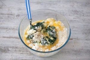 Preparazione Torta girasole spinaci e ricotta - Fase 2