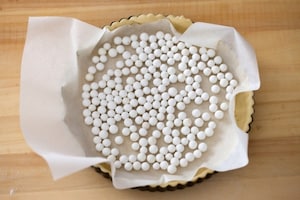 Preparazione Torta salata di pomodori, zucchine e scamorza - Fase 1