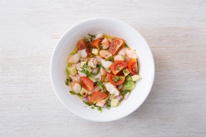 Preparazione Cestini di taco con gamberi marinati - Fase 3