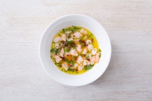 Preparazione Cestini di taco con gamberi marinati - Fase 2