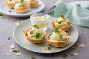 Preparazione Cestini golosi con ganache al pistacchio - Fase 4