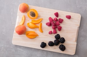 Preparazione Cioccolatini con frutta fresca - Fase 1