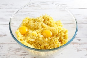 Preparazione Crocchette di riso - Fase 1