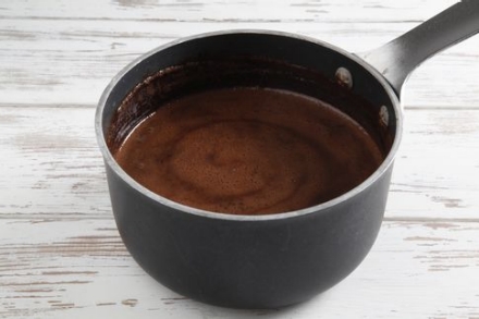 Preparazione Gelato al cioccolato - Fase 3 Preparazione Gelato al cioccolato - Fase 3