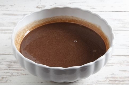 Preparazione Gelato al cioccolato - Fase 4 Preparazione Gelato al cioccolato - Fase 4