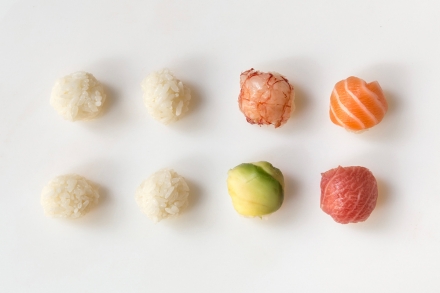 Preparazione Temari Zushi - Fase 1 Preparazione Temari Zushi - Fase 1