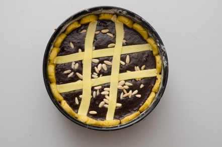 Preparazione Torta coi bischeri - Fase 3 Preparazione Torta coi bischeri - Fase 3