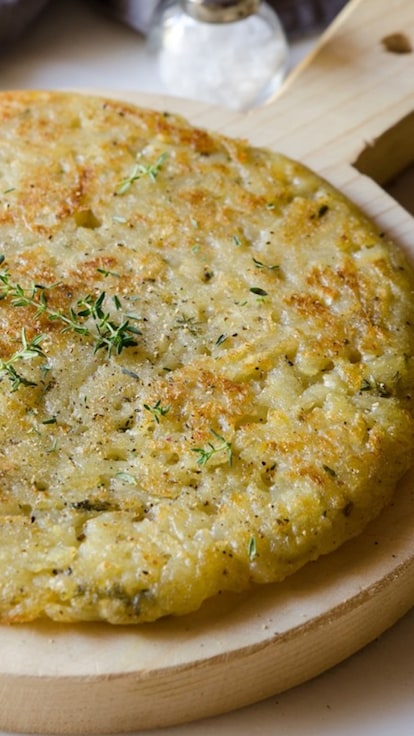 Torta di patate in padella