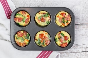 Preparazione Frittatine sane e veloci - Fase 5