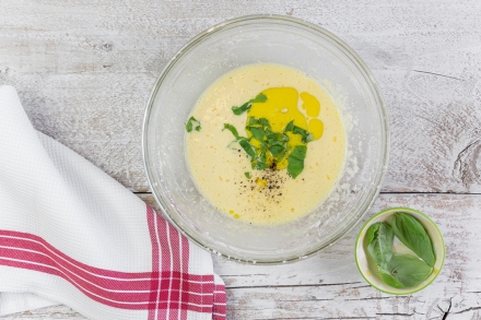 Preparazione Frittatine sane e veloci - Fase 2 Preparazione Frittatine sane e veloci - Fase 2