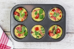 Preparazione Frittatine sane e veloci - Fase 4