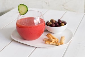 Preparazione Gazpacho cocktail - Fase 3