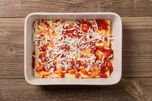 Preparazione Lasagne alle melanzane - Fase 4