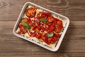 Preparazione Lasagne alle melanzane - Fase 4