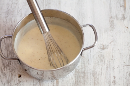Preparazione Paccheri di bacon - Fase 4 Preparazione Paccheri di bacon - Fase 4