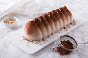 Preparazione Semifreddo al cacao e caffè - Fase 4