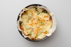 Preparazione Torta di verdure e mozzarella - Fase 2