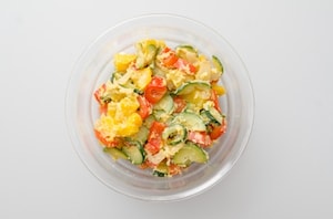 Preparazione Torta di verdure e mozzarella - Fase 1