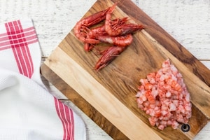 Preparazione Bucatini al forno con ragù di crostacei - Fase 1