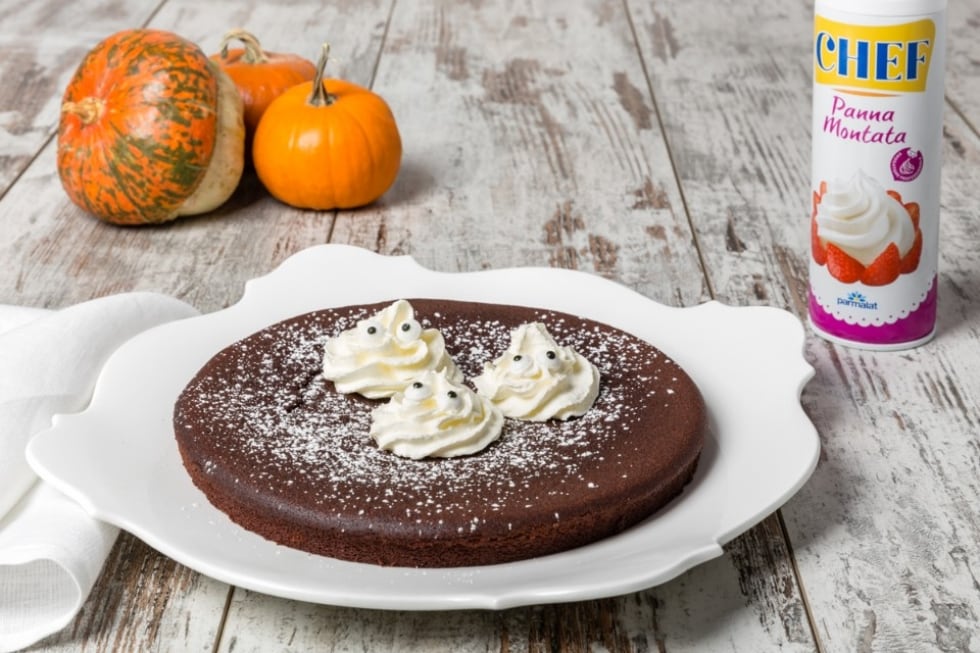 Caprese al cioccolato di Halloween ricetta