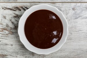 Preparazione Caprese al cioccolato di Halloween - Fase 1