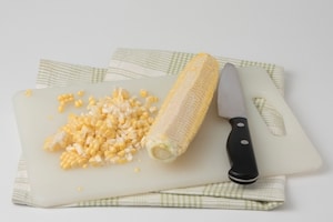 Preparazione Crema di mais e basilico fresco - Fase 1