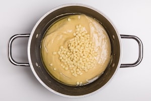 Preparazione Crema pasticciera di mandorla - Fase 3