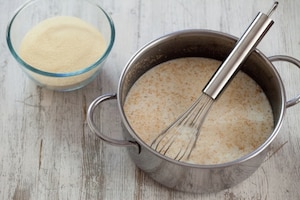Preparazione Gnocchi alla romana - Fase 1