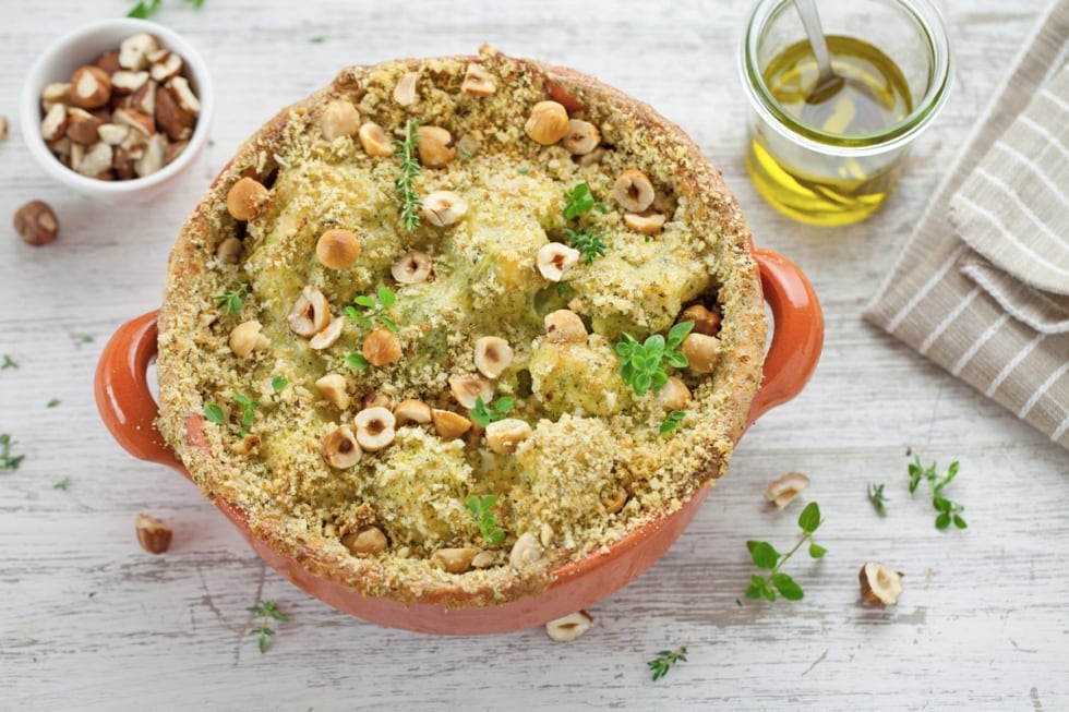 Gratin di cavolfiori e broccoli ricetta