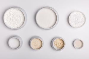 Preparazione Mix senza glutine per pane e pizza - Fase 1