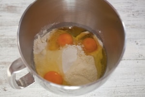 Preparazione Pappardelle con lardo, castagne e grappa  - Fase 1