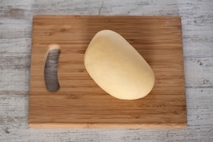 Preparazione Pappardelle con lardo, castagne e grappa  - Fase 1